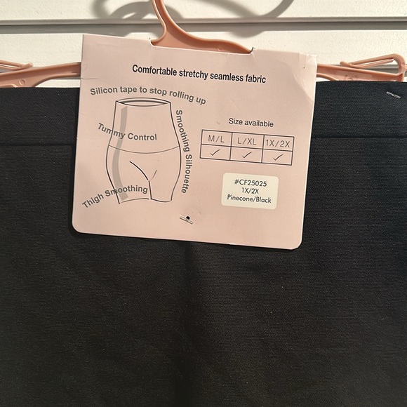 Soft & Comfy Tummy Control Short (2) pack. Tummy Control,Thigh Smoothing - 1X/2X - Picture 4 of 5